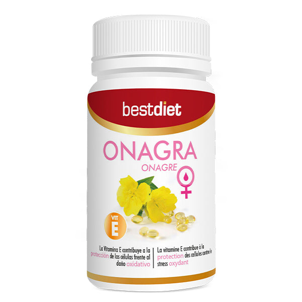 Onagra con Vitamina E – Bienestar Femenino Natural